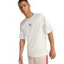 adidas M Stadium Tee - owhite/purrub