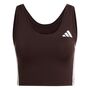 adidas We 3S Crop Tank - auco/white