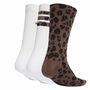 adidas Leo Sock 3Pp - earstr/shabrn/white