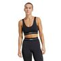 adidas Q1 Hyg Ls Bra - black