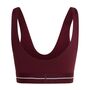 adidas Q1 Hyg Ls Bra - maroon