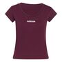 adidas Q1 Hyg Baby Tee - maroon