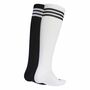adidas Knee Sock 2P - white/black/black/whi
