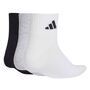 adidas T Ess Ank 3P - mgreyh/white/black