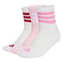 adidas 3S Ess C Mid 3P - white/clpink/actmar
