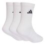 adidas C Kd Crw 3P - white/white/black