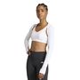 adidas Pwr Ess C Shrug - white
