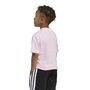 adidas Lk Bl Tee 160 - clpink/white