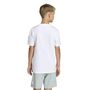 adidas J Bl Tee 160 - white/grethr/grefou/g