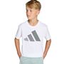 adidas J Bl Tee 160 - white/grethr/grefou/g