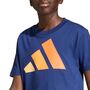 adidas J Bl Tee 160 - dkblue/seicta/puta/pu