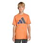 adidas J Bl Tee 160 - duor/royblu/dkblue/au