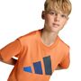 adidas J Bl Tee 160 - duor/royblu/dkblue/au