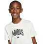 adidas J Colleg T - owhite