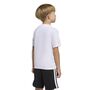 adidas Lk Lin Tee 160 - white/pnkfus