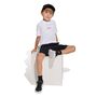 adidas Lk Lin Tee 160 - white/pnkfus