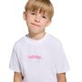 adidas Lk Lin Tee 160 - white/pnkfus