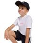 adidas Lk Lin Tee 160 - white/pnkfus