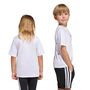 adidas Lk Lin Tee 160 - white/pnkfus