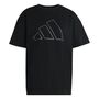 adidas Pwr Ess Logo T - black