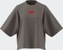 adidas Au Ef Gr Ss T W - sbrown/utiblk