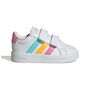 adidas Grand Court 3.0 El C - ftwwht/blipnk/luta