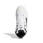 adidas Hoops Mid Classic J - ftwwht/ftwwht/grethr