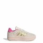 adidas Vl Court Bold J - owhite/goldmt/pnkfus