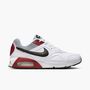 Nike MenS Nike Air Max Ivo Leather Shoe - white/black-team red-wolf grey