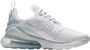 Nike Nike Air Max 270 Big Kids Shoes - white/white-metallic silver