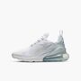 Nike Nike Air Max 270 Big Kids Shoes - white/white-metallic silver
