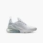 Nike Nike Air Max 270 Big Kids Shoes - white/white-metallic silver