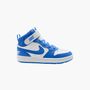Nike Nike Court Borough Mid 2 Little Kid - white/blue crystal-blue crystal-whi