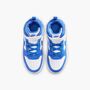 Nike Nike Court Borough Mid 2 Little Kid - white/blue crystal-blue crystal-whi