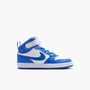 Nike Nike Court Borough Mid 2 Little Kid - white/blue crystal-blue crystal-whi