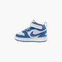 Nike Nike Court Borough Mid 2 Baby/Toddl - white/blue crystal-blue crystal-whi