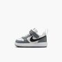 Nike Nike Court Borough Low Recraft Baby - platinum tint/black-smoke grey-whit