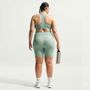 Nike W Nk Swsh Med Spt Bra - steam/white