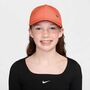 Nike Nike Dri-Fit Club Kids Unstructure - turf orange/metallic silver
