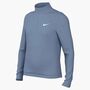 Nike Nike Girls Dri-Fit Long-Sleeve 1/4 - work blue/white