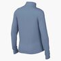 Nike Nike Girls Dri-Fit Long-Sleeve 1/4 - work blue/white