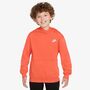 Nike K Nsw Club Flc Hdy Lbr - turf orange/white