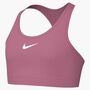 Nike Nike Swoosh Girls Sports Bra - peony/white
