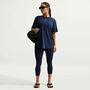 Nike Nike One Relaxed WomenS Dri-Fit Sh - midnight navy/white