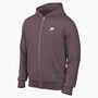 Nike Nike Club MenS Full-Zip Fleece Hoo - tattoo/tattoo/white