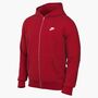 Nike Nike Club MenS Full-Zip Fleece Hoo - university red/university red/white