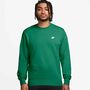 Nike Nike Club MenS Fleece Crew - malachite/white