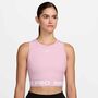 Nike Nike Pro WomenS Dri-Fit Cropped Ta - pink foam/white