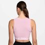 Nike Nike Pro WomenS Dri-Fit Cropped Ta - pink foam/white
