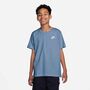 Nike Nike Sportswear Big Kids T-Shirt - work blue/white